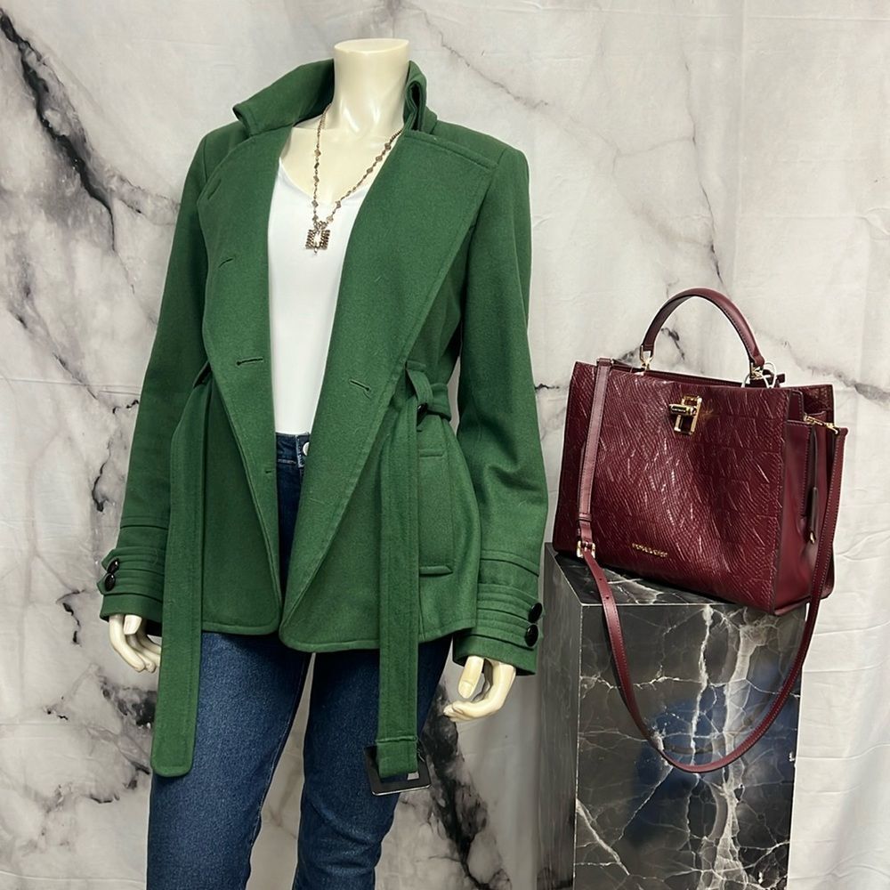* Giacca by gallery, green double breasted jacket